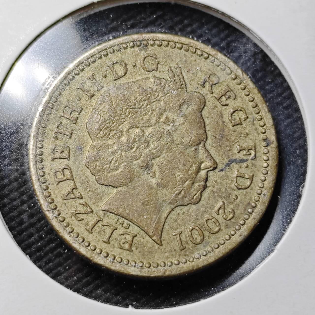 KK钱币收藏小铺  第361场  2月预留时间 周末发货  英国1镑