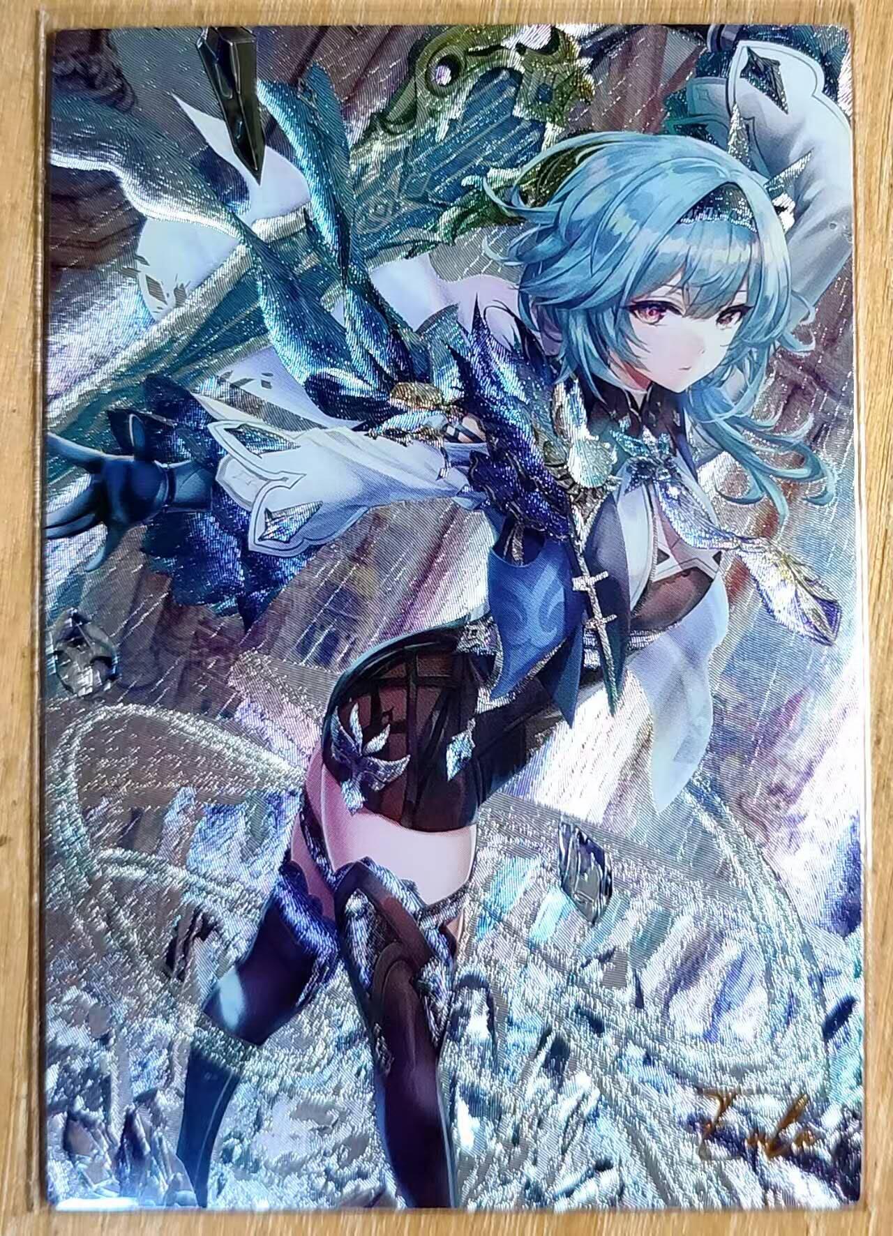 龙虎卡牌第六一场 （无佣金，单场满200元包邮，欢迎送拍） 粗闪 藏无缺卡牌 璇哥 优菈