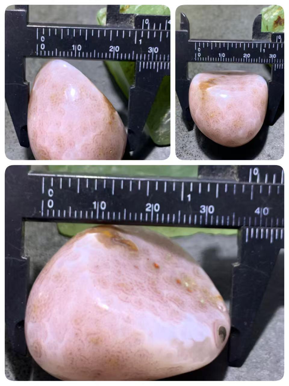 精美高玉化朱砂点战国红玛瑙随形吊坠一个