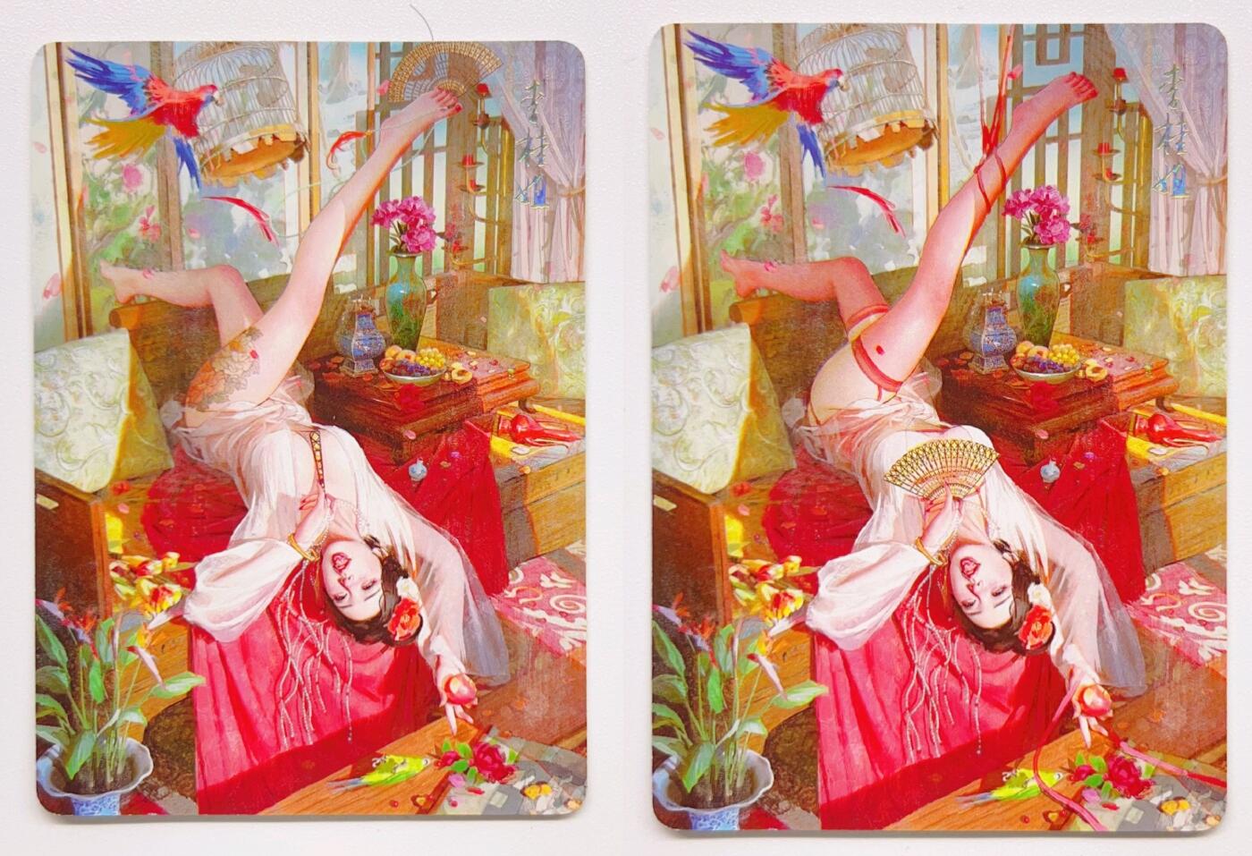 卡有江湖粉丝专场第一期 燎原卡牌焱卡文化人间传李桂姐  两张