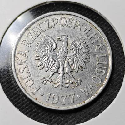 KK钱币收藏小铺  第361场  2月预留时间 周末发货 -  1977波兰50格罗申