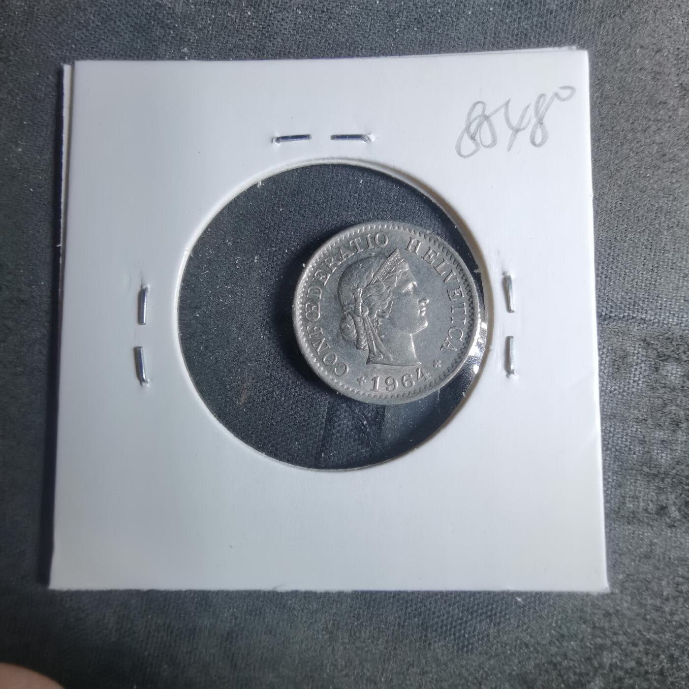 沼泽如烟--第885场 瑞士964年五分