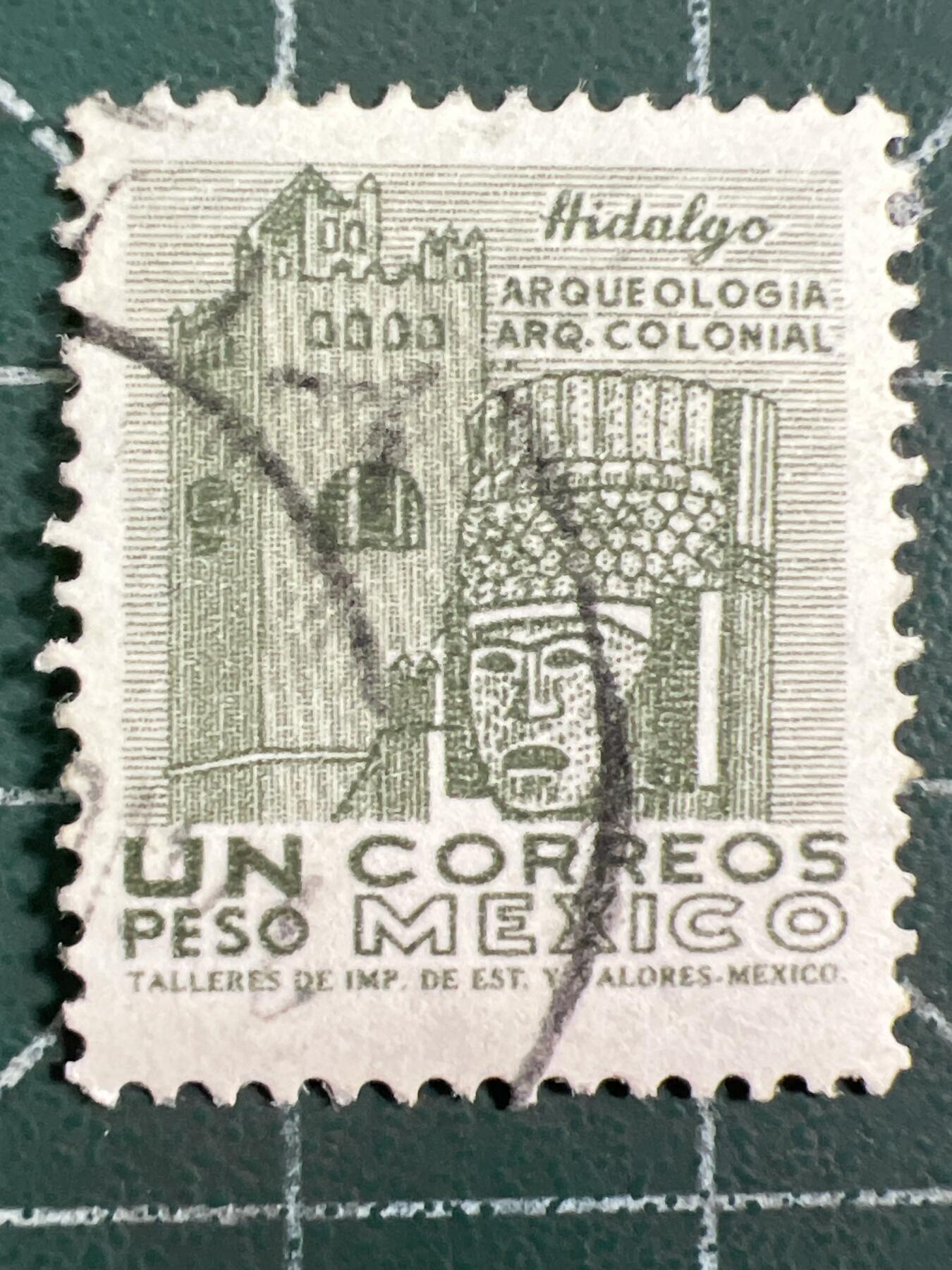 第1040 邮票专场 （无押金，捡漏，全场50包邮，偏远地区除外，接收代拍业务，本店十天发一次货） 墨西哥邮票