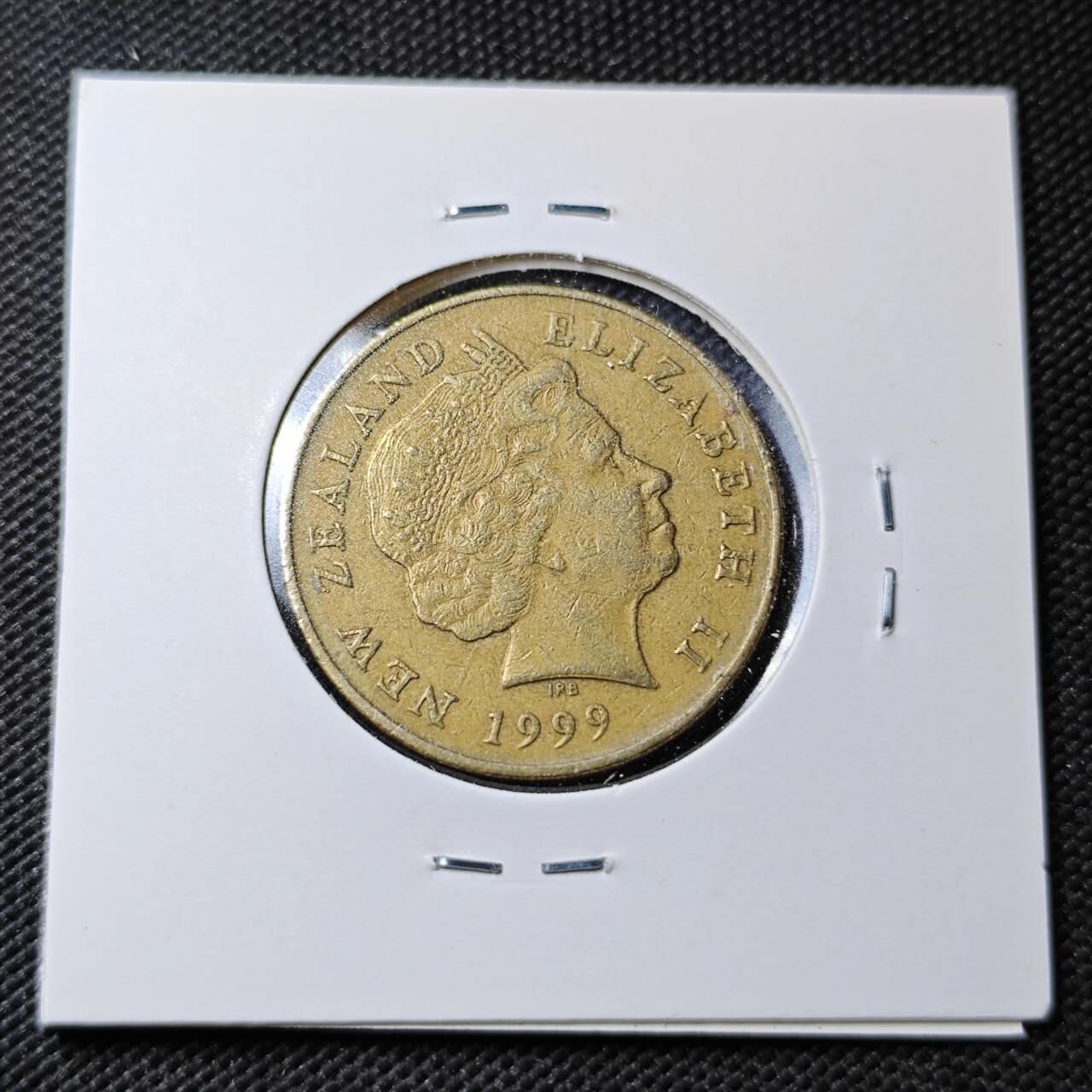 KK钱币收藏小铺  第361场  2月预留时间 周末发货  新西兰2元