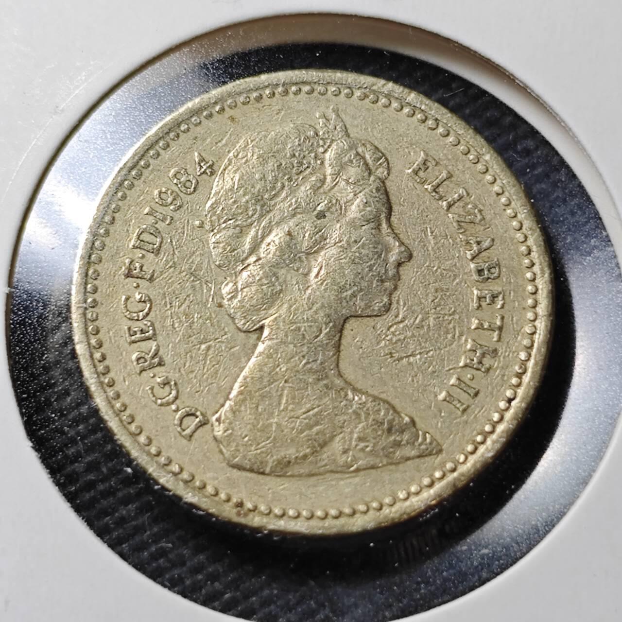 KK钱币收藏小铺  第362场  2月预留时间 周末发货  英国1镑