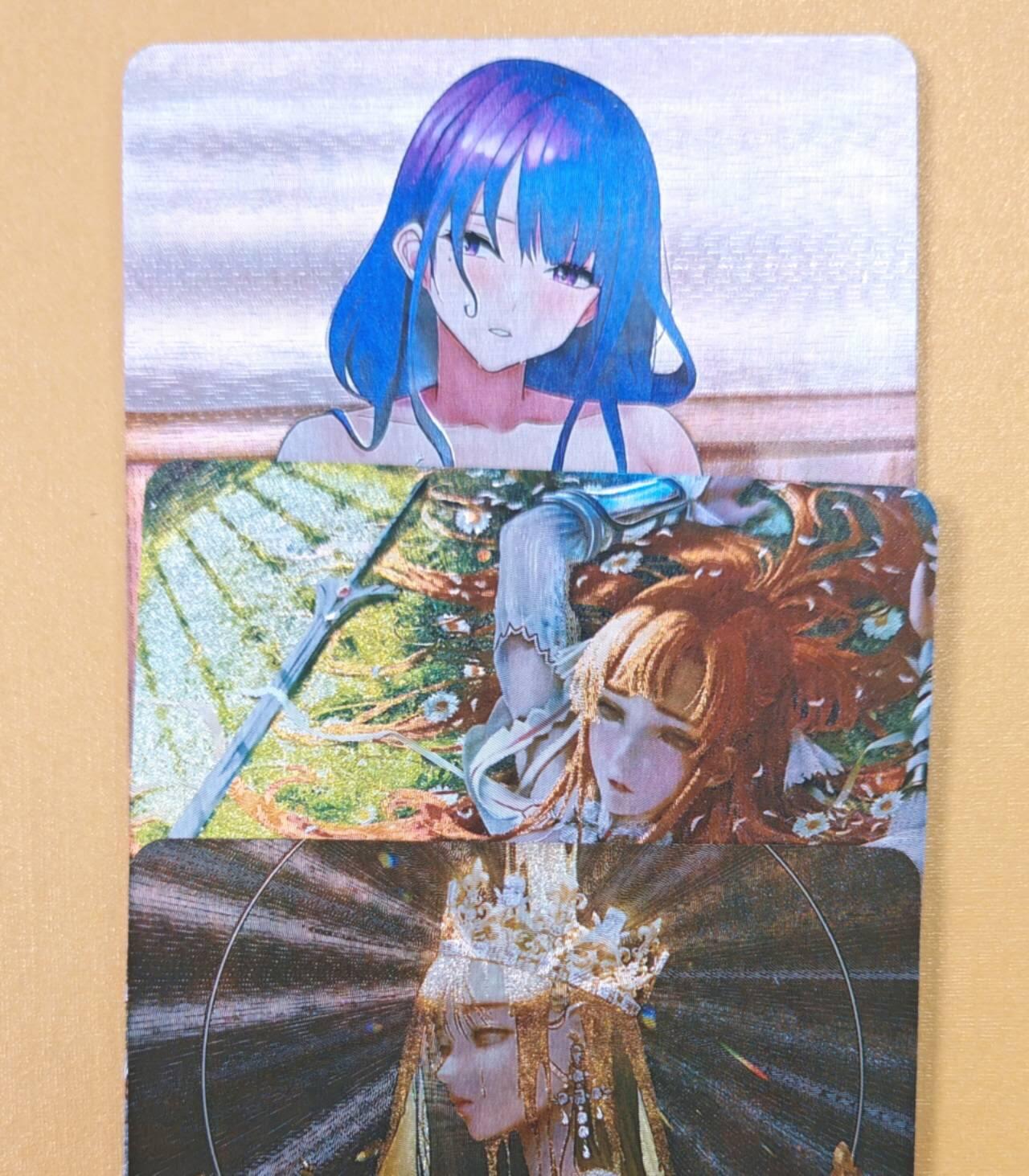 趣卡卡拍No.18期（无佣金免手续费，分享成交有奖） 【粗闪特卡】百里卡牌-艺术版粗闪3张