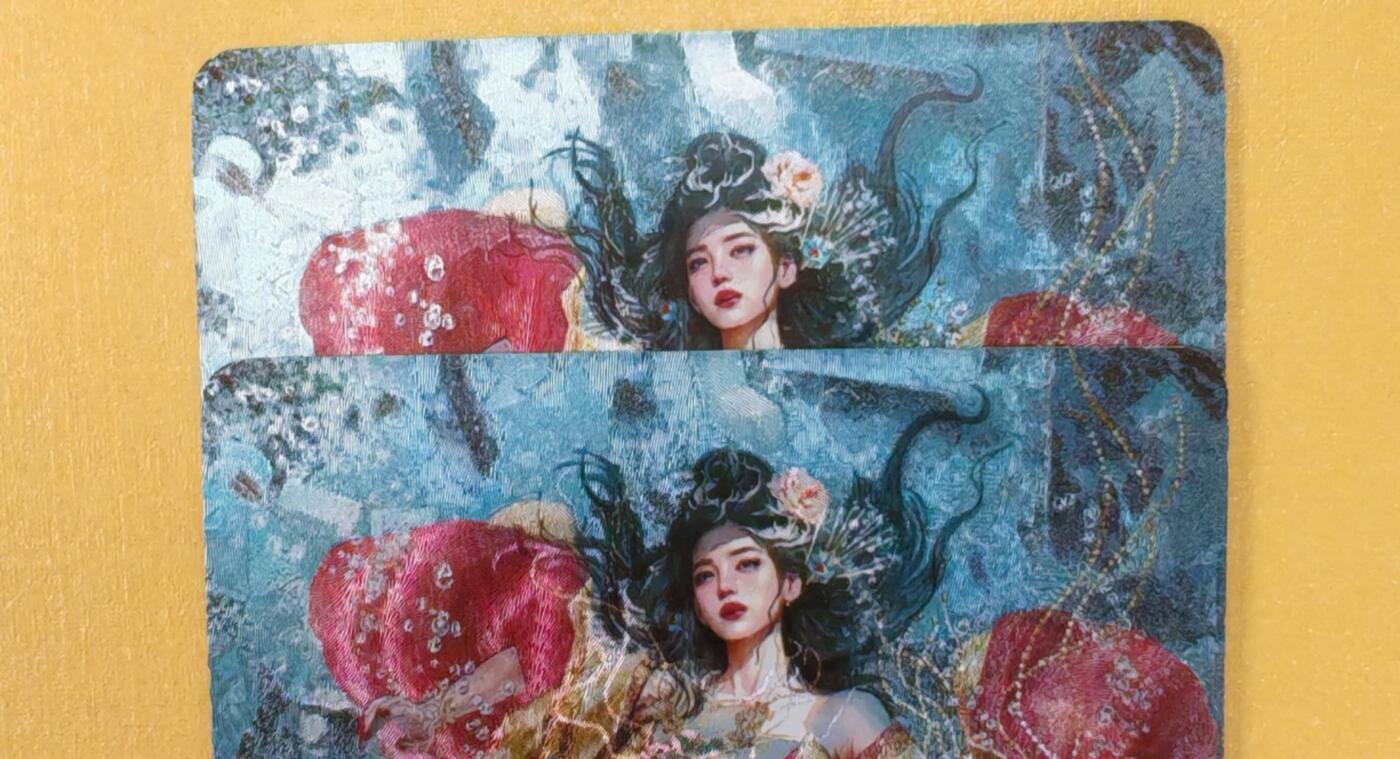 趣卡卡拍No.18期（无佣金免手续费，分享成交有奖） 【粗闪】焱卡文化-刷子人间传 太平公主 粗闪双服饰2张