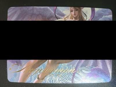 花开卡拍第45期（11月2号周日截拍，品控勿拍!!!拍品不寄存，运费5元，自制卡难免瑕疵，可能存在轻微撞角爆边等出厂瑕疵，品控介意勿拍！） - 天女兽 粗闪单卡