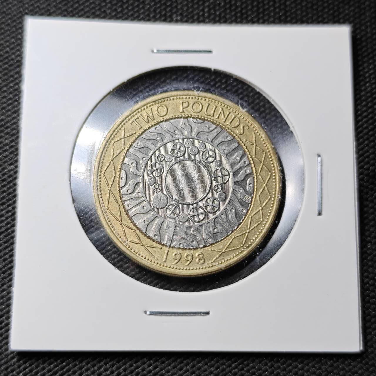 KK钱币收藏小铺  第361场  2月预留时间 周末发货  英国2镑