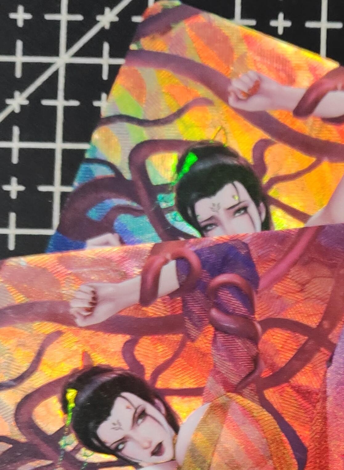 铃鹿第九期（提示一：自制卡难免瑕疵，可能存在撞角爆边等出厂瑕疵，介意慎拍；提示二：参拍请慎重，跑单押金不退的）） 柳钢蛋折彩艺术对卡