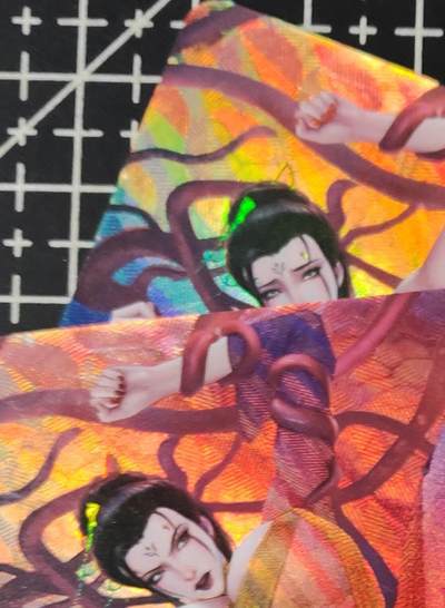 铃鹿第九期（提示一：自制卡难免瑕疵，可能存在撞角爆边等出厂瑕疵，介意慎拍；提示二：参拍请慎重，跑单押金不退的）） - 柳钢蛋折彩艺术对卡