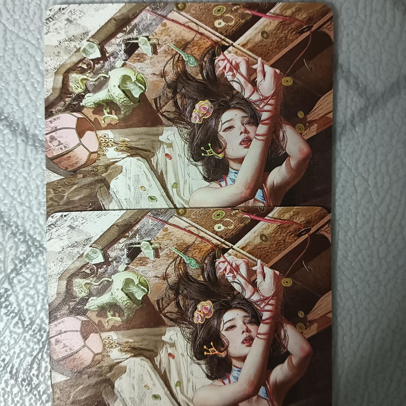 花开卡拍第45期（11月2号周日截拍，品控勿拍!!!拍品不寄存，运费5元，自制卡难免瑕疵，可能存在轻微撞角爆边等出厂瑕疵，品控介意勿拍！）