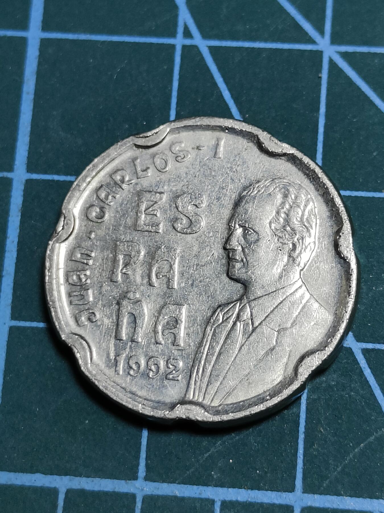 2025年第一百一十九场(总第一百四十五场）外国好品散币(免佣金) 少见–西班牙🇪🇸1992年50比塞塔(圣家族大教堂，巴塞罗那奥运会纪念币)