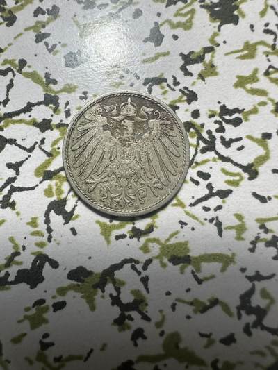 外国钱币，章 德国1902年10芬尼