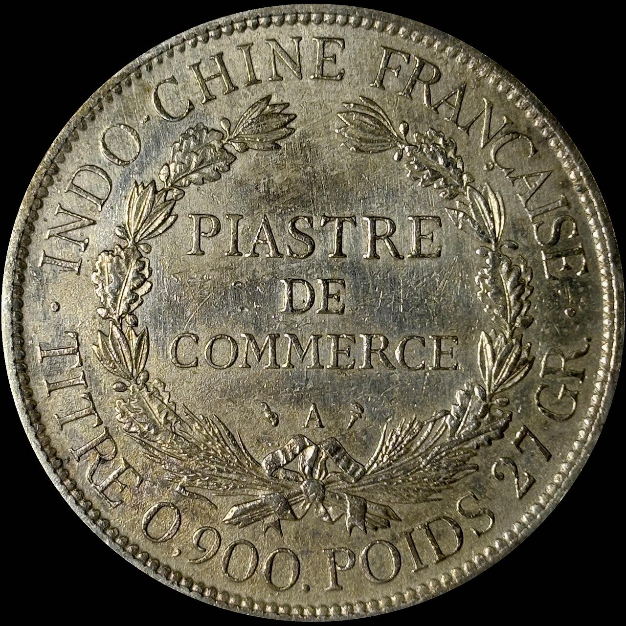 【雨安】【世界币章112-113期】周五/周六 两场连拍 2025-10-31 周五 19:30 保真 8秒倒数自动落锤 高效拍卖  [裸币各国] 贸易银 法国 法属印支 坐洋 1皮阿斯特 1900年