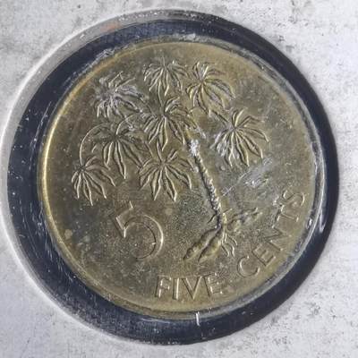 沼泽如烟--第885场 - 塞舌尔1982年五分