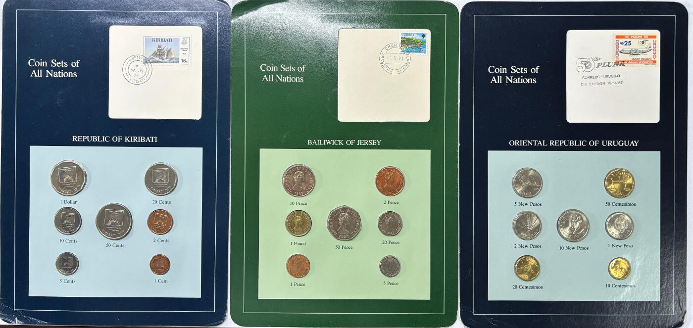 【雨安】【世界币章112-113期】周五/周六 两场连拍 2025-10-31 周五 19:30 保真 8秒倒数自动落锤 高效拍卖  [现代套币] World 世界各国套币