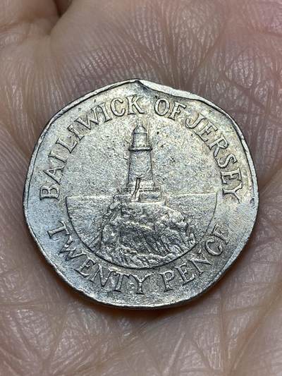 2025年第一百二十场(总第一百四十六场）外国好品散币(免佣金) - 差品–英属泽西岛🇯🇪2006年20便士(伊丽莎白二世老年)