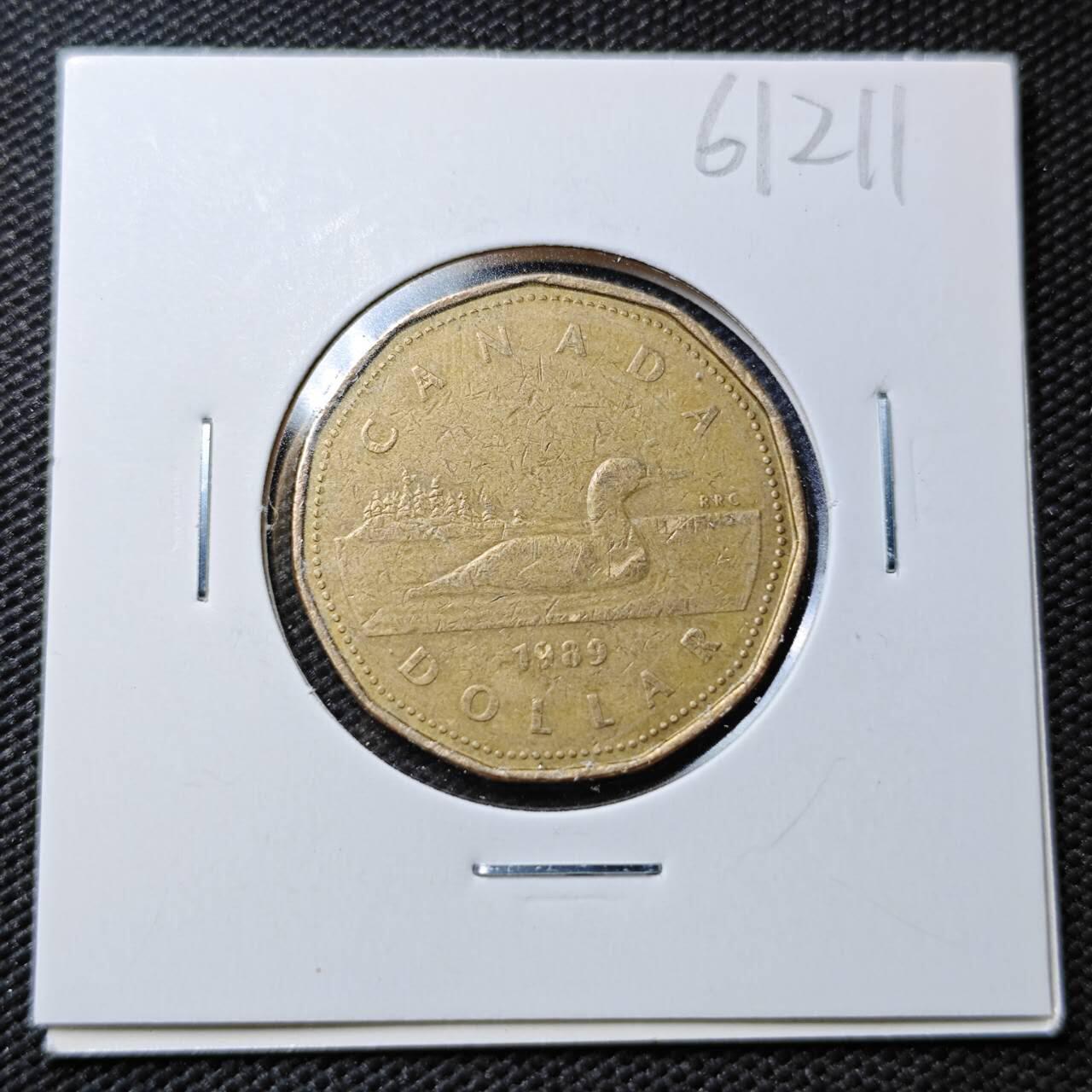 KK钱币收藏小铺  第361场  2月预留时间 周末发货  加拿大1元