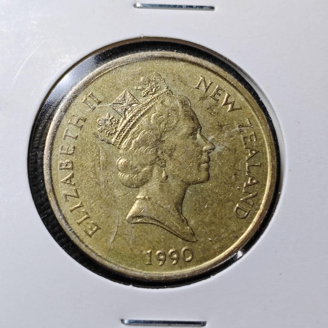 KK钱币收藏小铺  第362场  2月预留时间 周末发货  新西兰2元