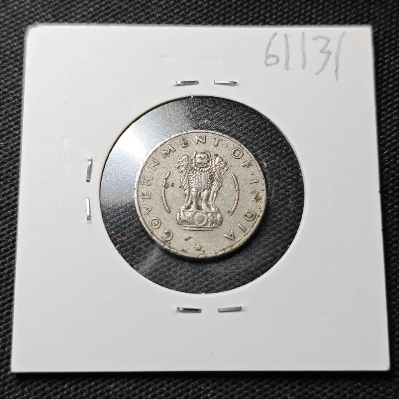 KK钱币收藏小铺  第361场  2月预留时间 周末发货  1955印度1/4卢比