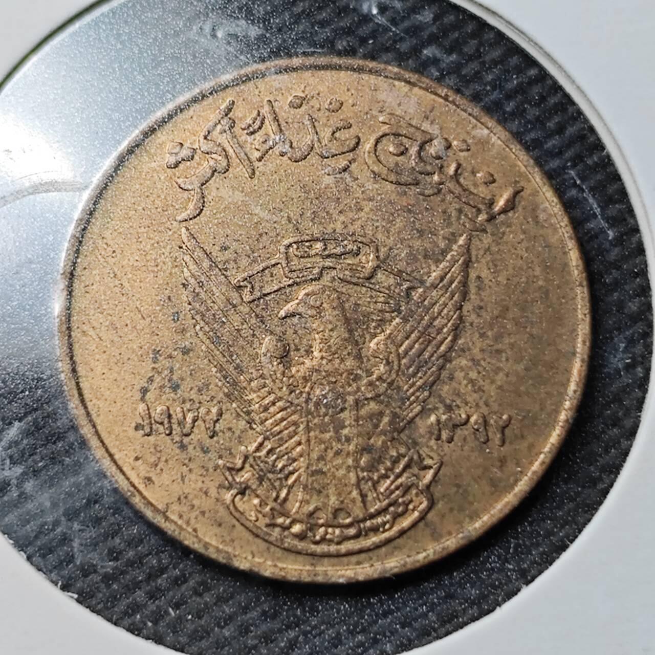 KK钱币收藏小铺  第361场  2月预留时间 周末发货  苏丹5米利姆铜币