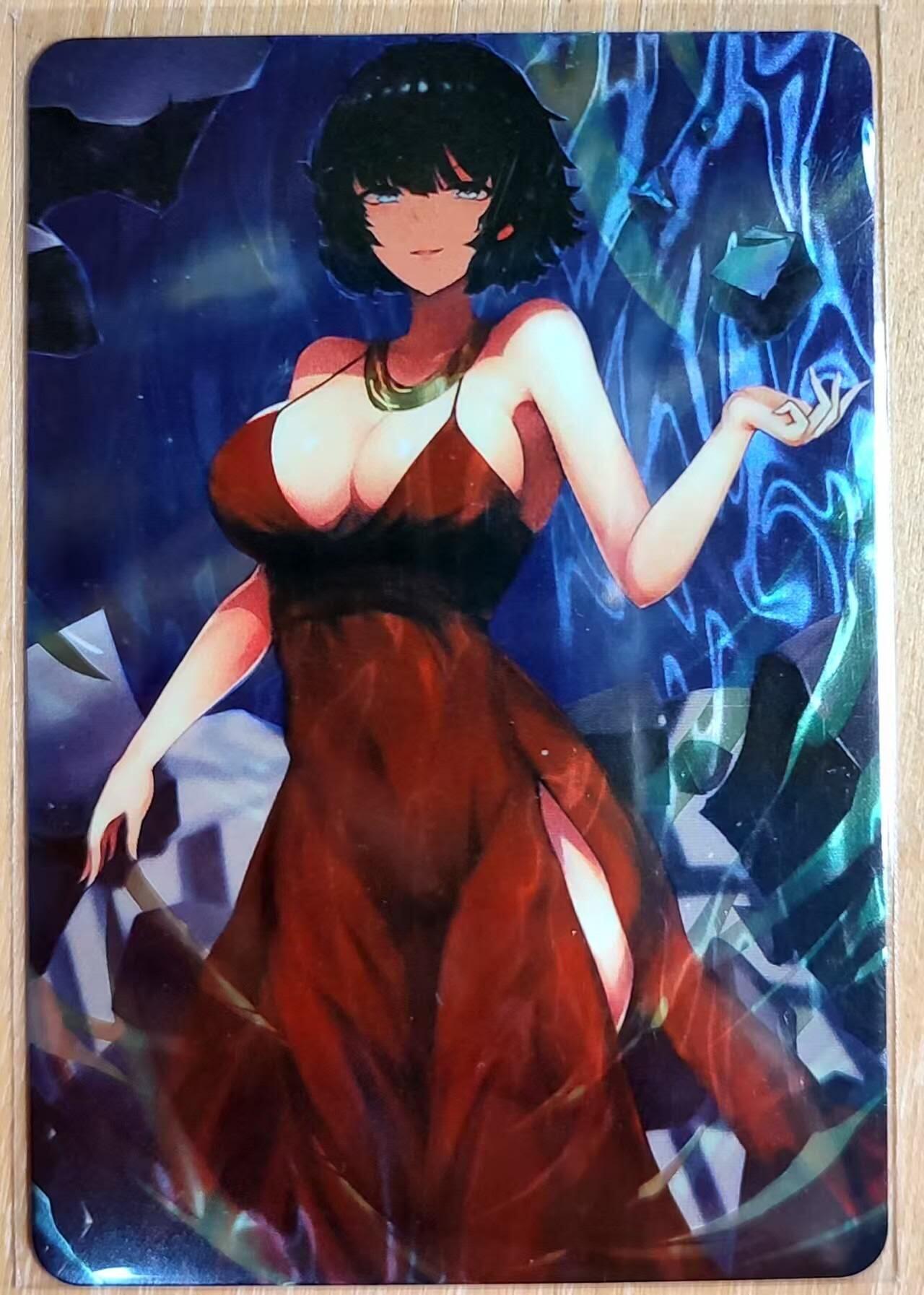 龙虎卡牌第六一场 （无佣金，单场满200元包邮，欢迎送拍） 光刻 一拳超人卡牌 吹雪