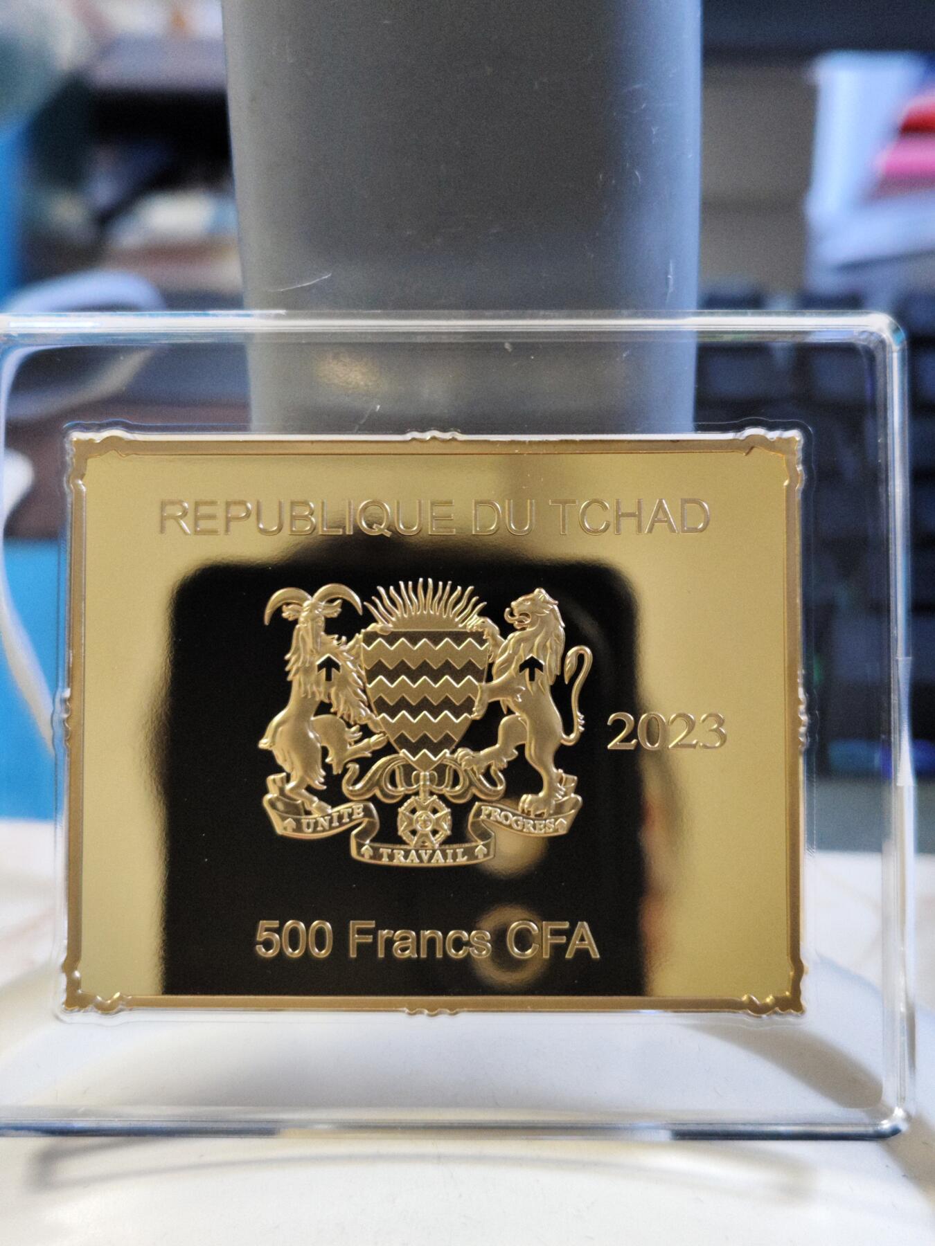 第180期拍卖【长期征集拍品】【北京币展专场】 纽埃2022年世界名画拼图系列马背上的戈黛娃夫人双金属银币