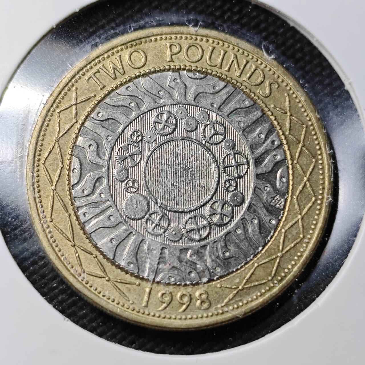 KK钱币收藏小铺  第361场  2月预留时间 周末发货  英国2镑