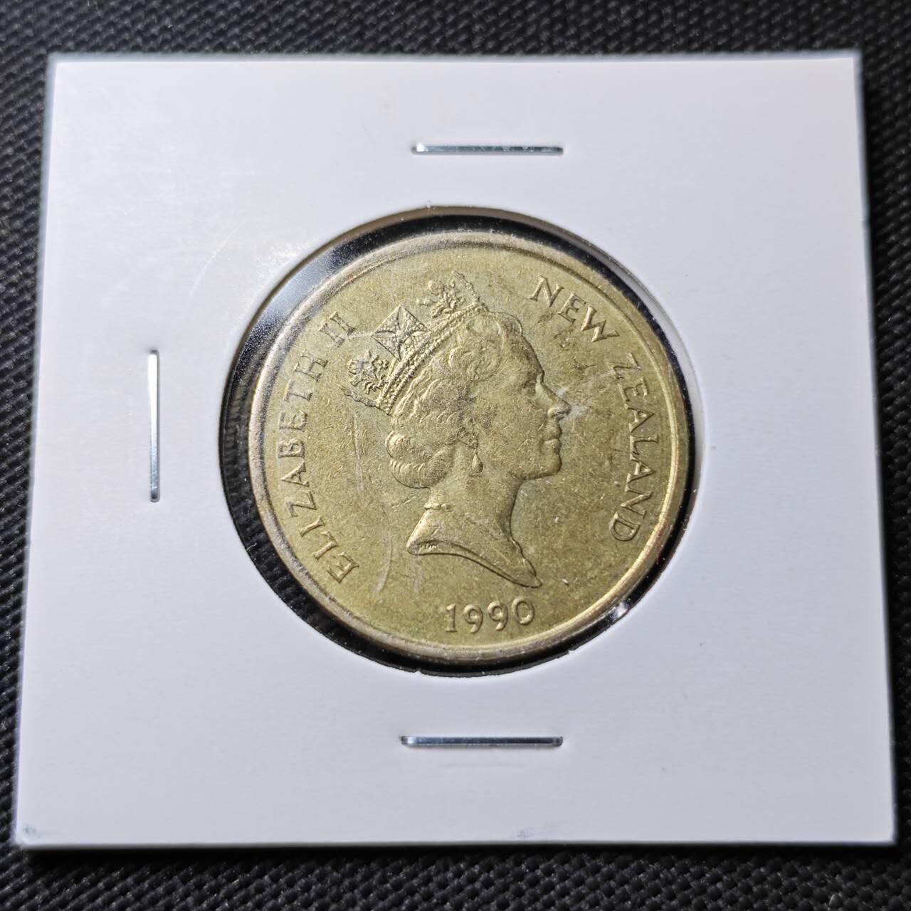 KK钱币收藏小铺  第362场  2月预留时间 周末发货  新西兰2元