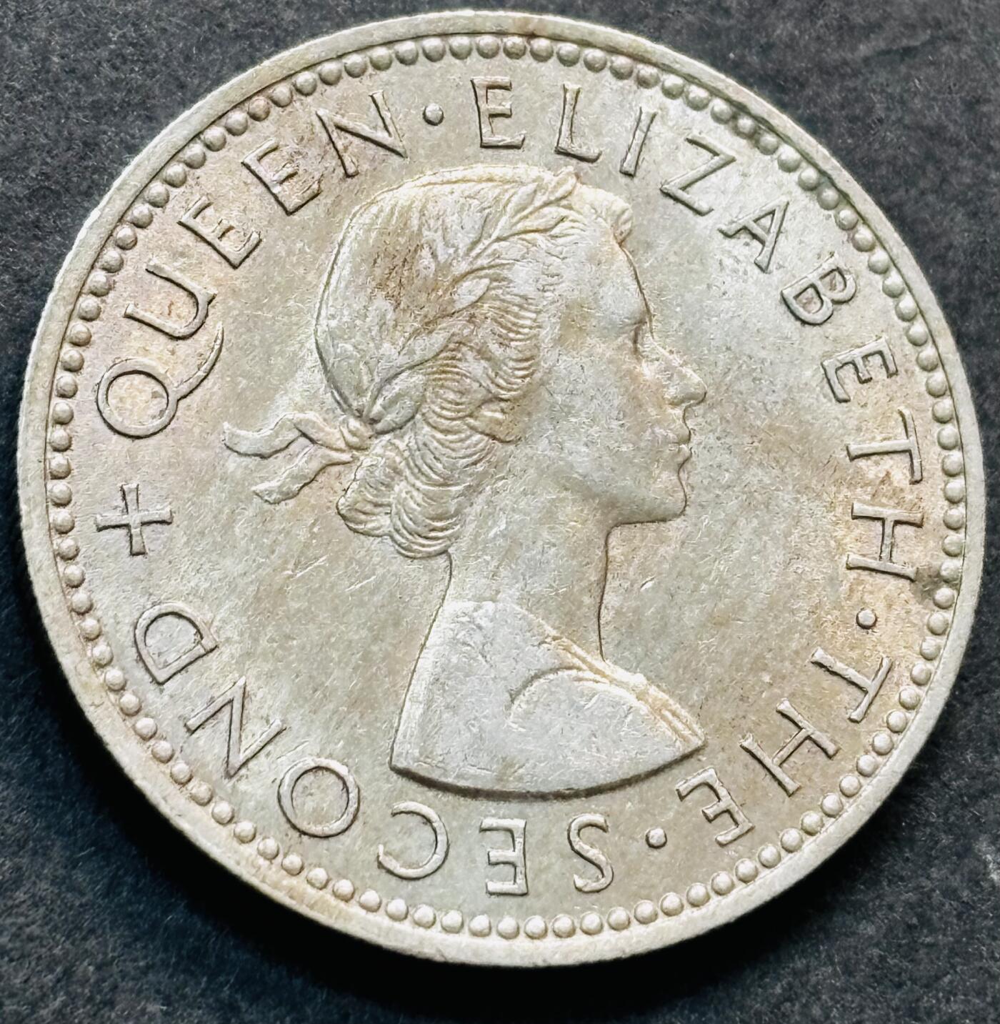 文馨钱币收藏第 278 场，银元，纸币，铜章场 长期接收代拍品 1964 年英属新西兰 1 先令