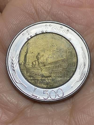 2025年第一百二十场(总第一百四十六场）外国好品散币(免佣金) - 意大利🇮🇹1983年500里拉