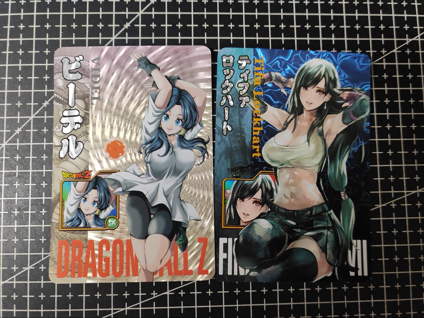 铃鹿第九期（提示一：自制卡难免瑕疵，可能存在撞角爆边等出厂瑕疵，介意慎拍；提示二：参拍请慎重，跑单押金不退的）） 蒂法比迪丽光刻对卡