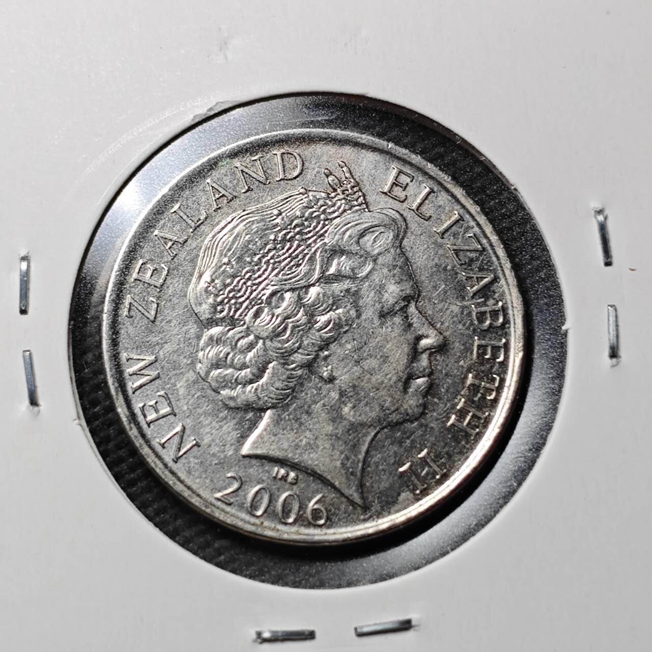 KK钱币收藏小铺  第361场  2月预留时间 周末发货  新西兰50分