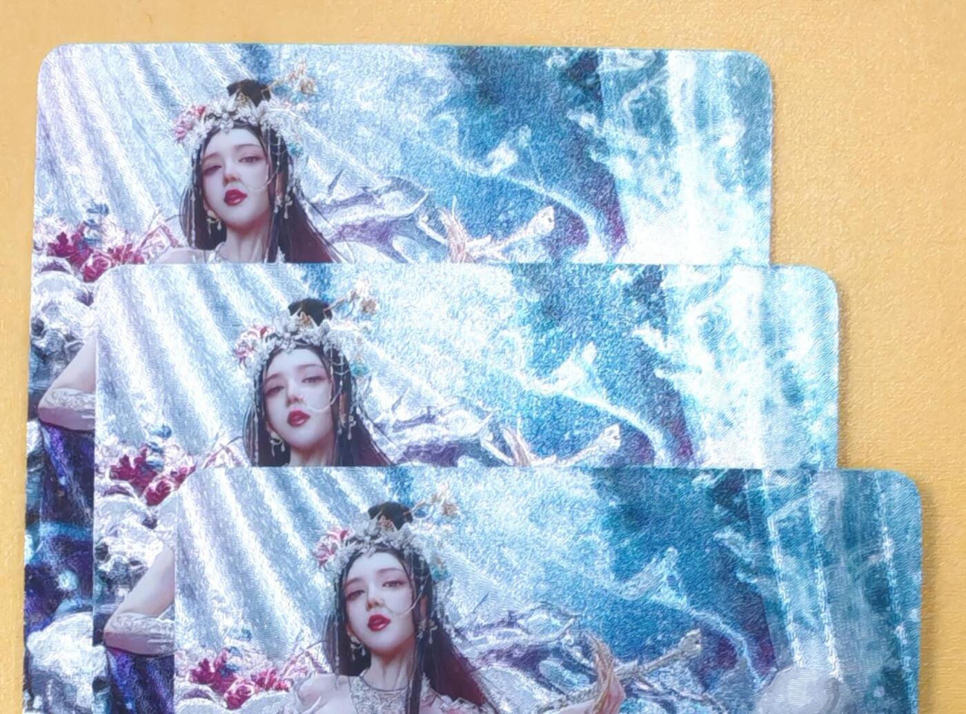 趣卡卡拍No.18期（无佣金免手续费，分享成交有奖） 【粗闪】焱卡文化-巴丁 燎原西游 SP 白骨夫人粗闪三渐变 1套3张