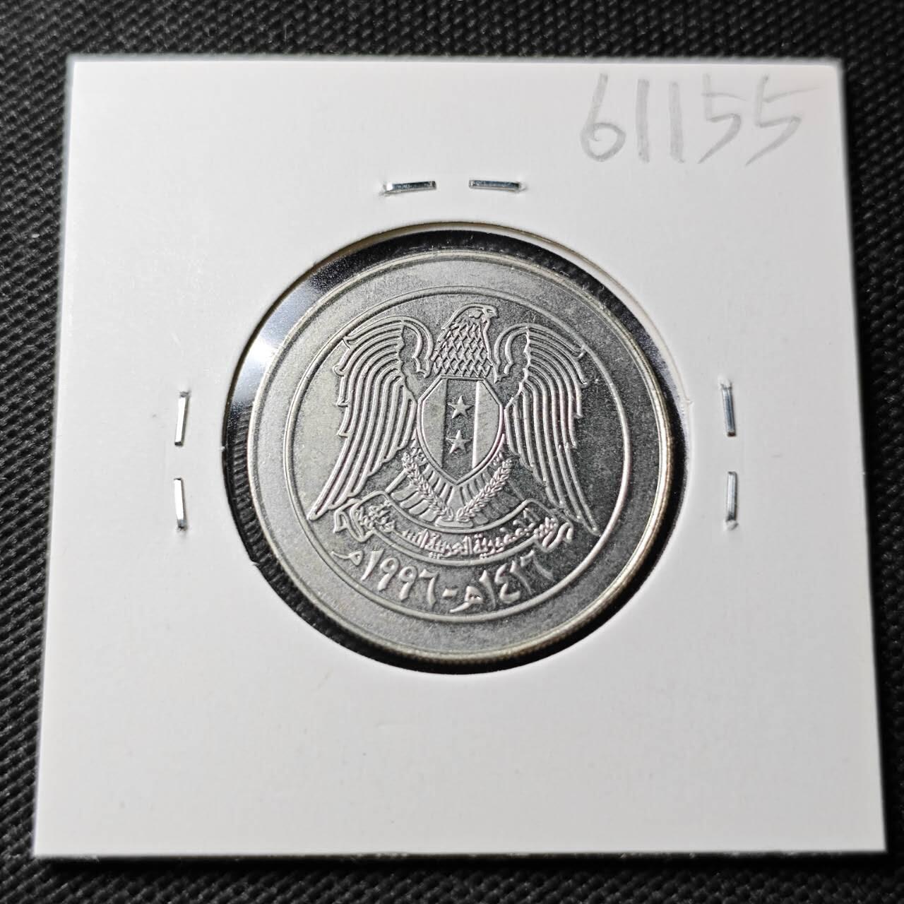 KK钱币收藏小铺  第361场  2月预留时间 周末发货  叙利亚10镑