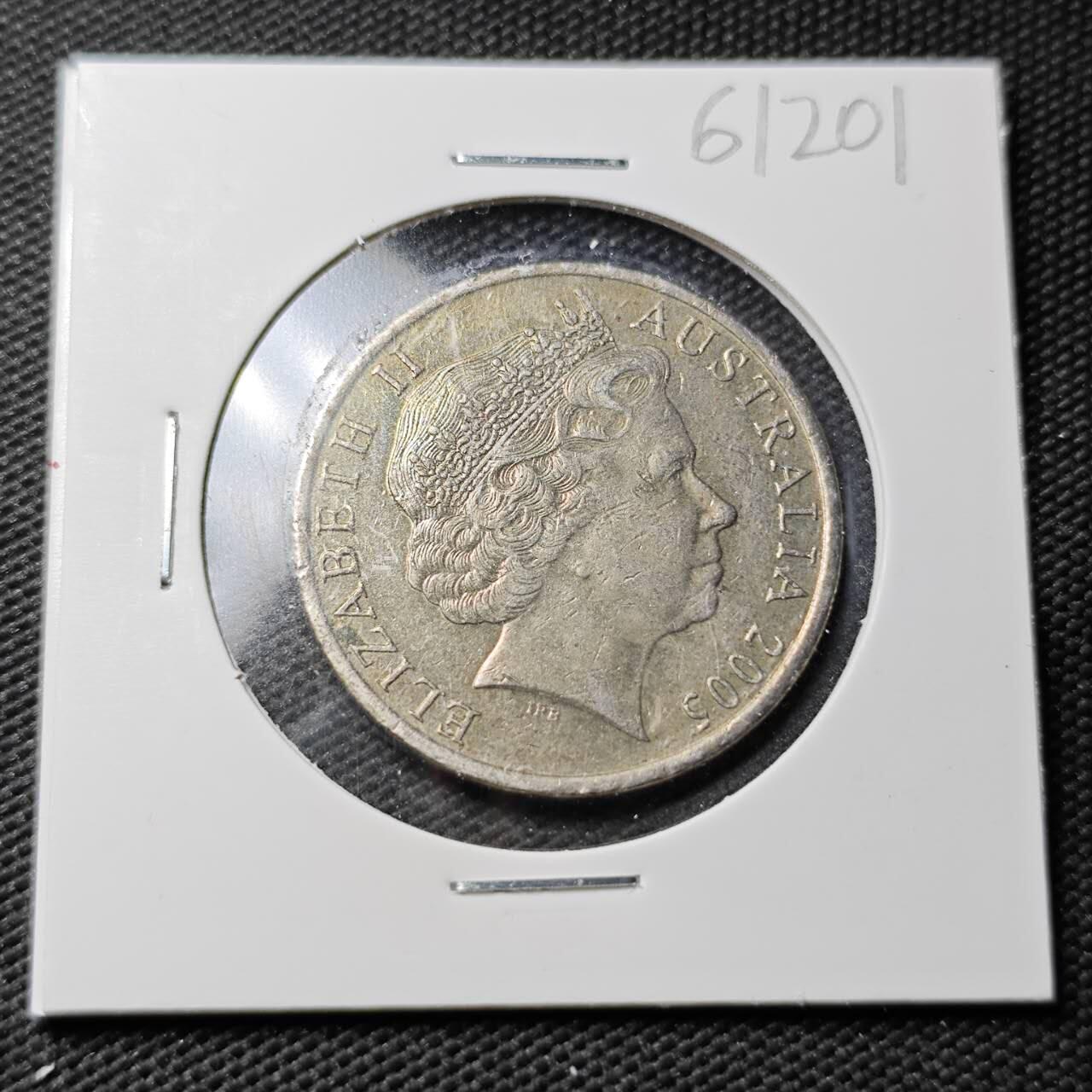 KK钱币收藏小铺  第361场  2月预留时间 周末发货  澳大利亚20分纪念币