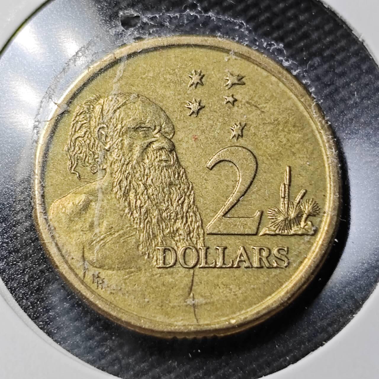 KK钱币收藏小铺  第361场  2月预留时间 周末发货  澳大利亚2元