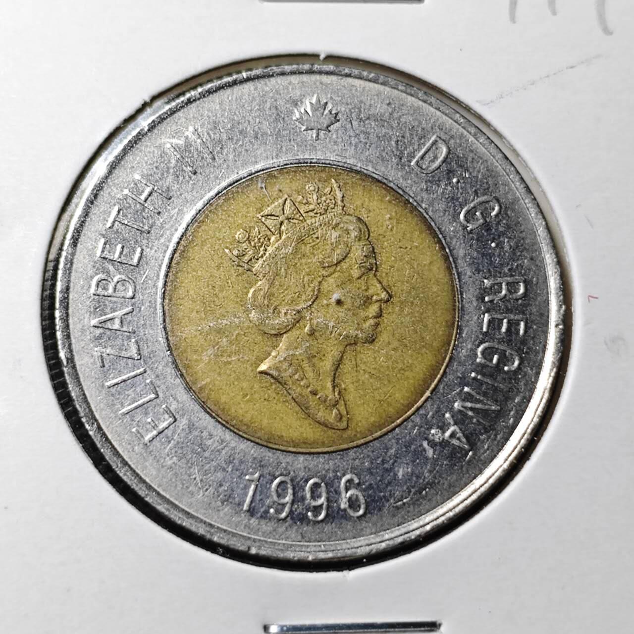 KK钱币收藏小铺  第361场  2月预留时间 周末发货  加拿大2元