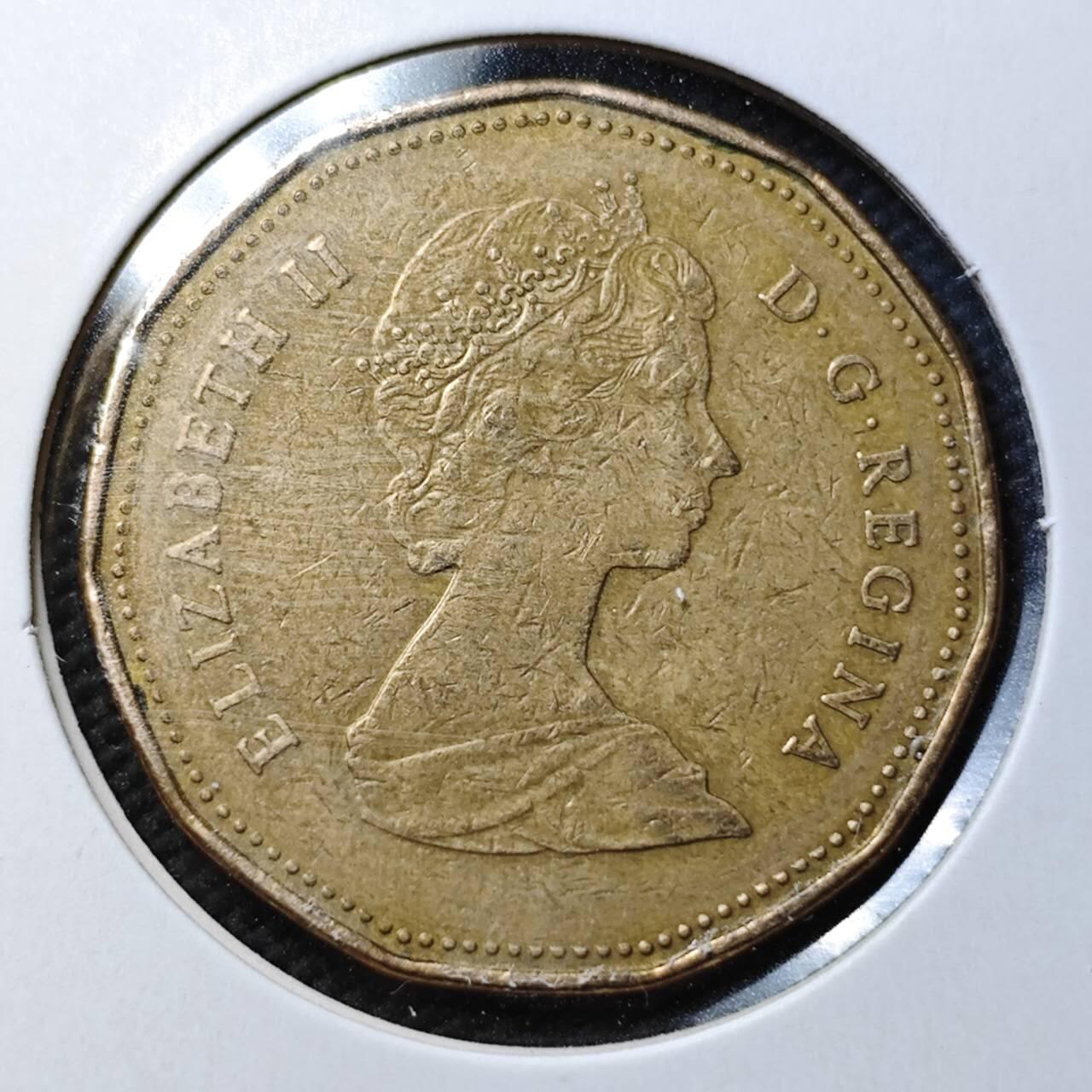 KK钱币收藏小铺  第361场  2月预留时间 周末发货  加拿大1元