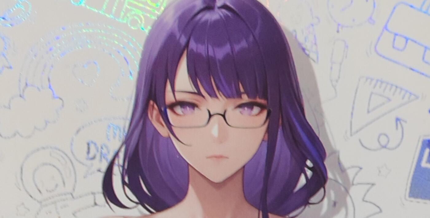 铃鹿第九期（提示一：自制卡难免瑕疵，可能存在撞角爆边等出厂瑕疵，介意慎拍；提示二：参拍请慎重，跑单押金不退的）） 雷电将军艺术卡