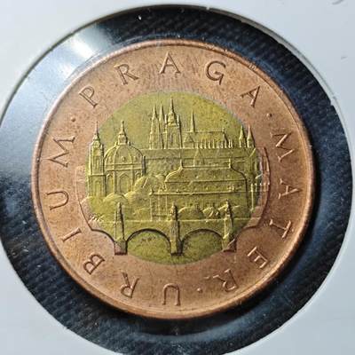 KK钱币收藏小铺  第362场  2月预留时间 周末发货 -  1993捷克50克朗