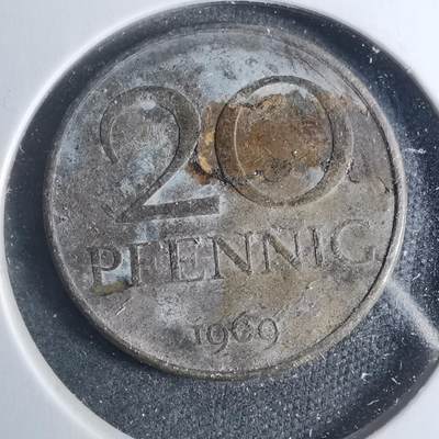 沼泽如烟--第885场 - 东德1969年20芬尼