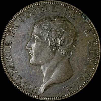 【雨安】【世界币章112-113期】周五/周六 两场连拍 2025-10-31 周五 19:30 保真 8秒倒数自动落锤 高效拍卖  - [章] France 章 法国 1802年 拿破仑一世 亚眠和约 法英西荷和平条约 铜章