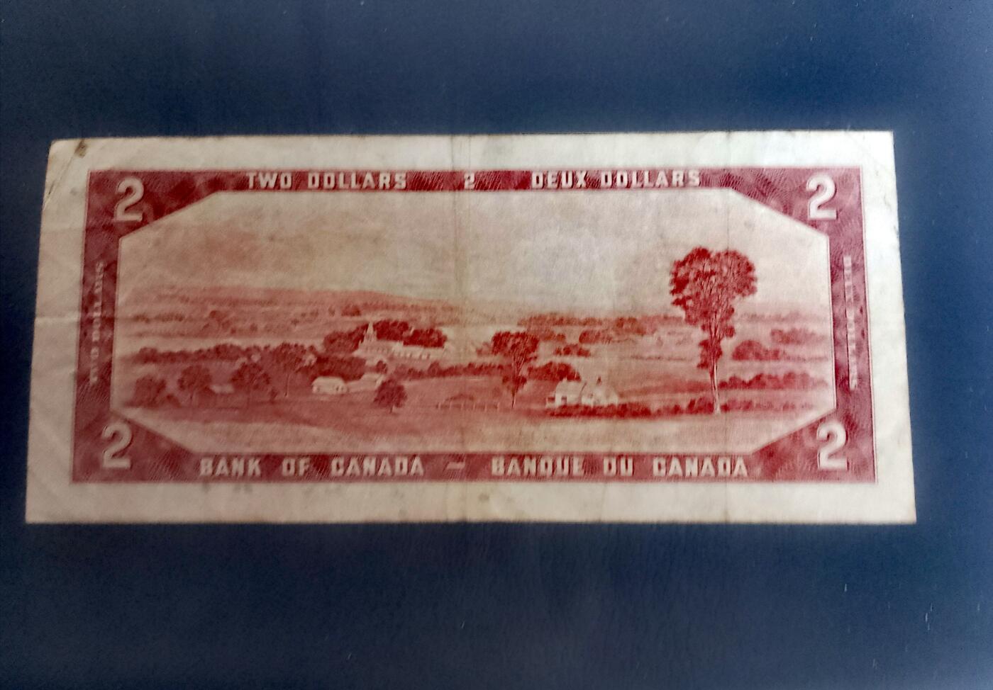 加拿大1961-72年2加元靓品纸币