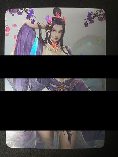 花开卡拍第45期（11月2号周日截拍，品控勿拍!!!拍品不寄存，运费5元，自制卡难免瑕疵，可能存在轻微撞角爆边等出厂瑕疵，品控介意勿拍！） - 艺术卡 卡将 LGD作品6 彩闪