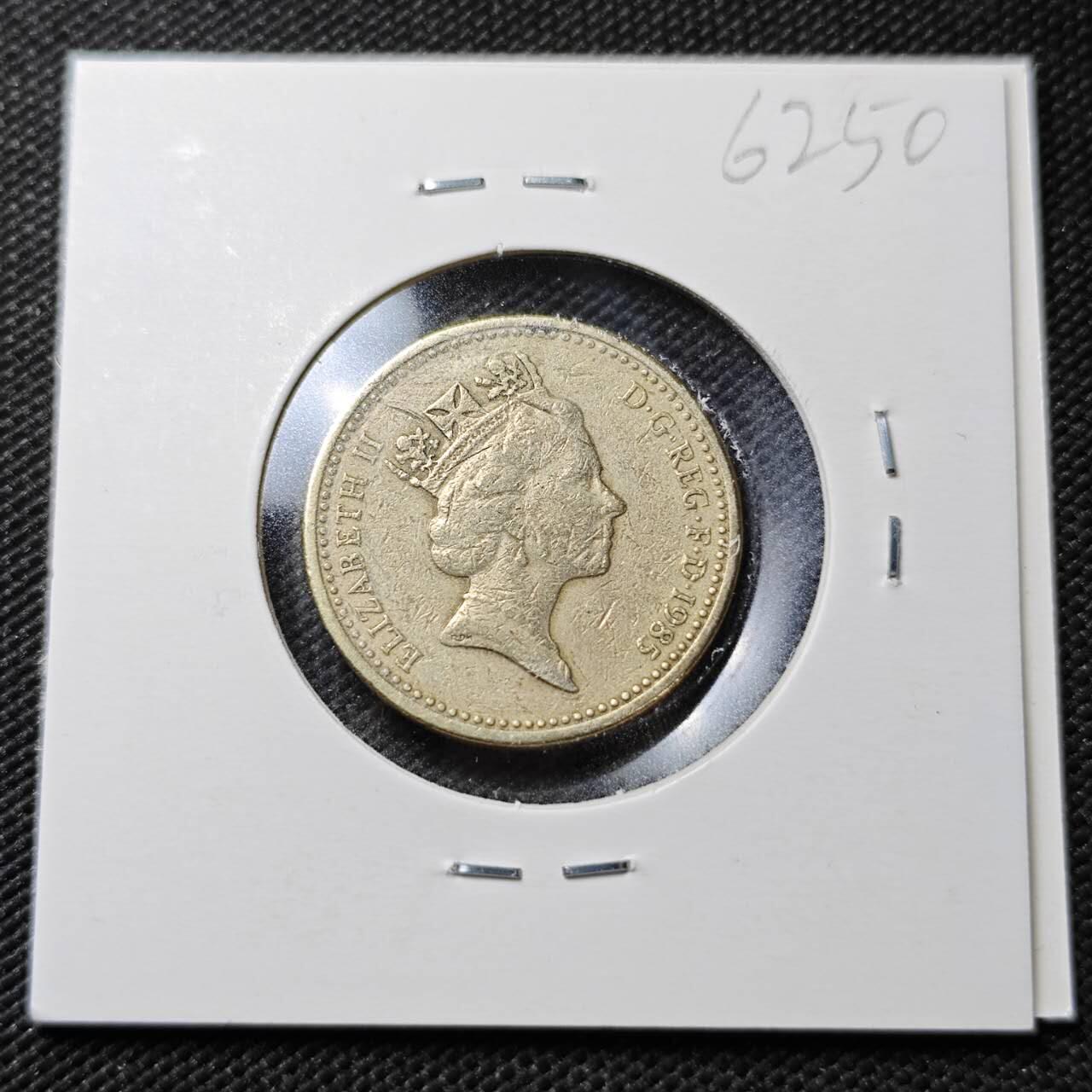 KK钱币收藏小铺  第362场  2月预留时间 周末发货  英国1镑