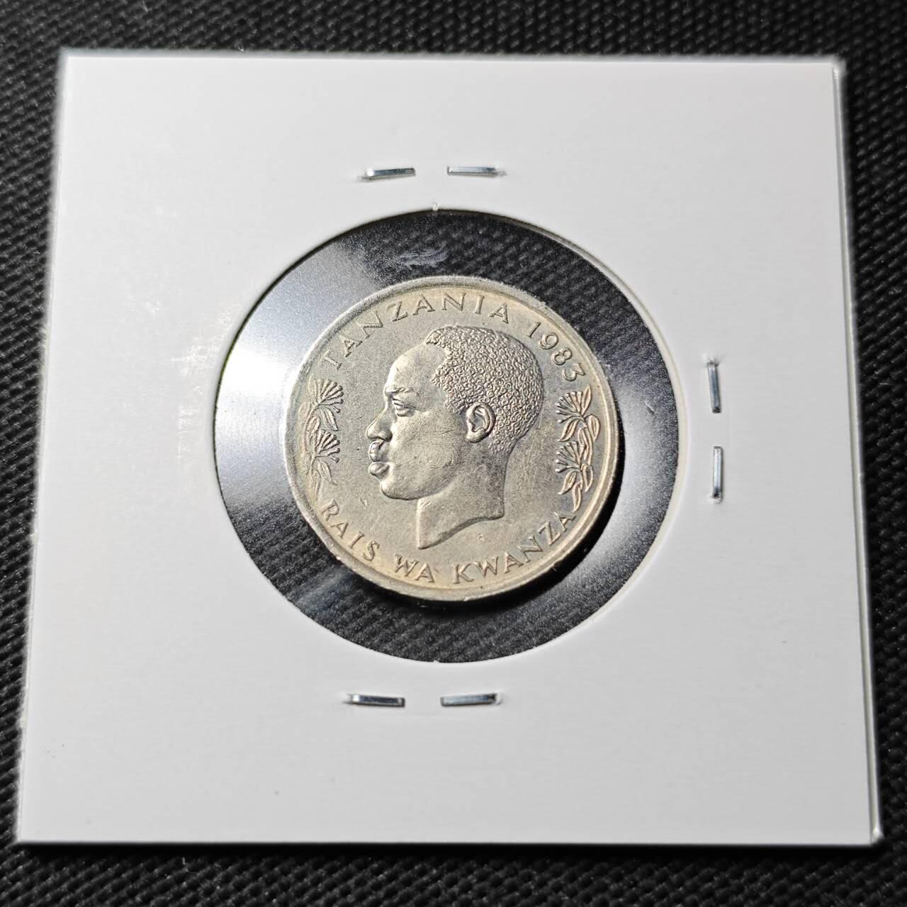 KK钱币收藏小铺  第361场  2月预留时间 周末发货  1983坦桑尼亚50分