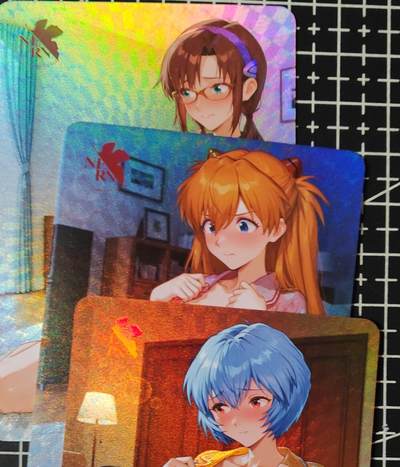 铃鹿第九期（提示一：自制卡难免瑕疵，可能存在撞角爆边等出厂瑕疵，介意慎拍；提示二：参拍请慎重，跑单押金不退的）） - EVA艺术小套卡