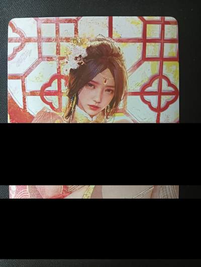 花开卡拍第45期（11月2号周日截拍，品控勿拍!!!拍品不寄存，运费5元，自制卡难免瑕疵，可能存在轻微撞角爆边等出厂瑕疵，品控介意勿拍！） - 燎原 刷子 武媚娘大头卡 